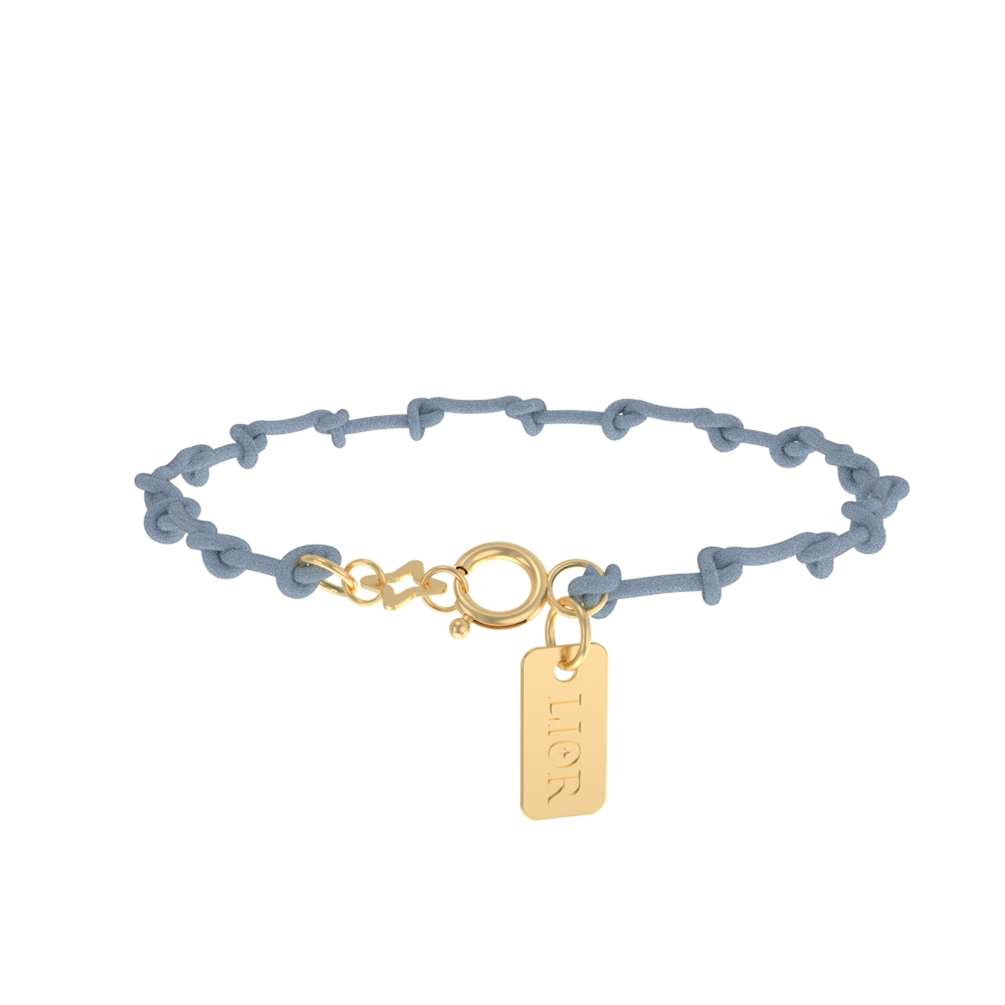 cknot-chain-bracelet-gold-baby-blue.png Amalfi Bracelet - Image 1