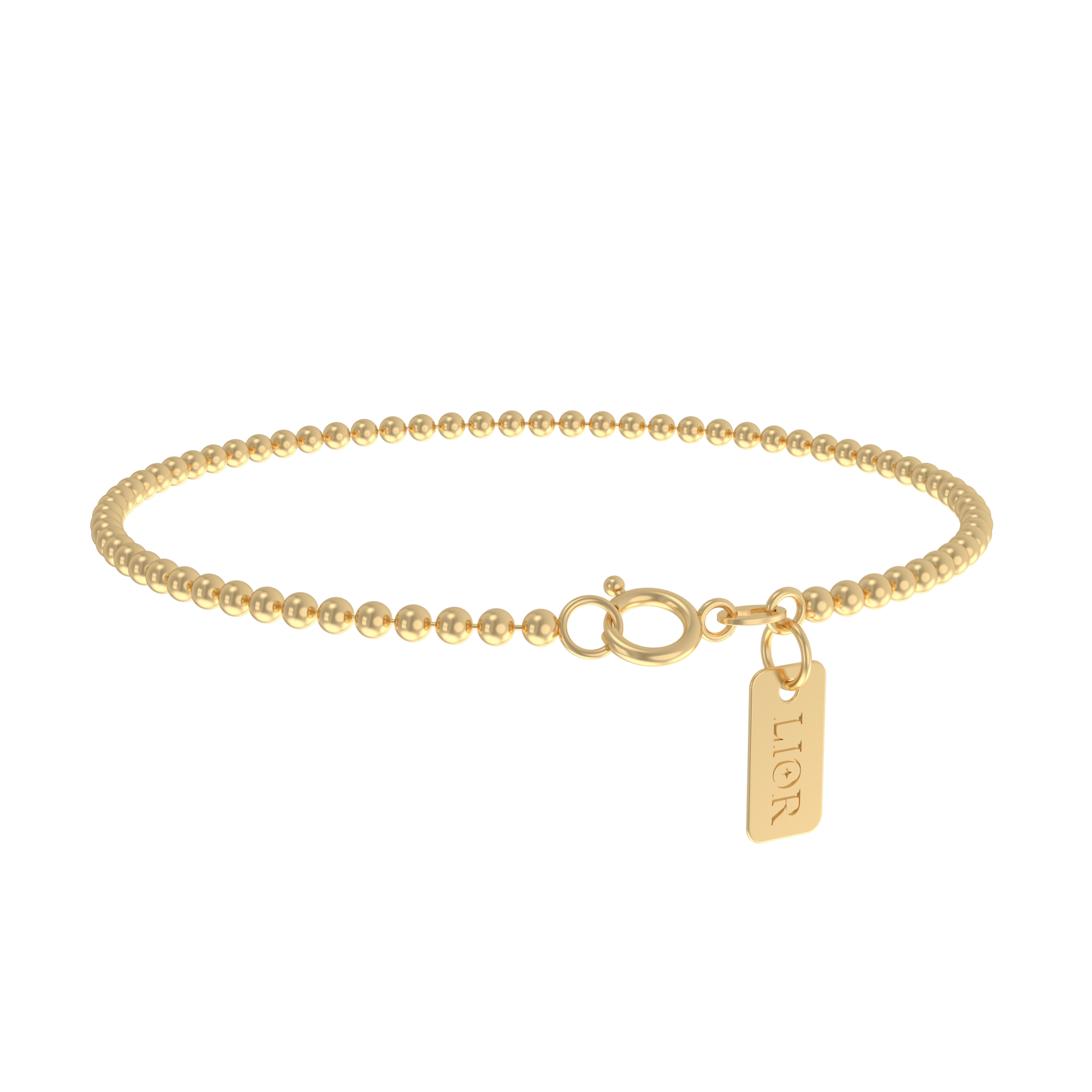 dot-chain-bracelet-2mm-gold.57.png Dot Bracelet - Image 1