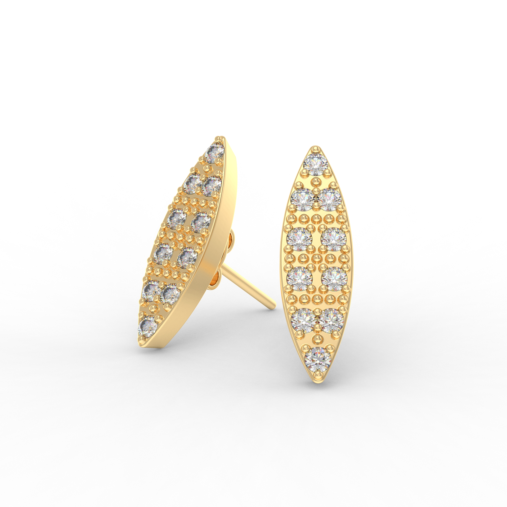 markiz-earring-.77.png Spaceship Studs - Image 1