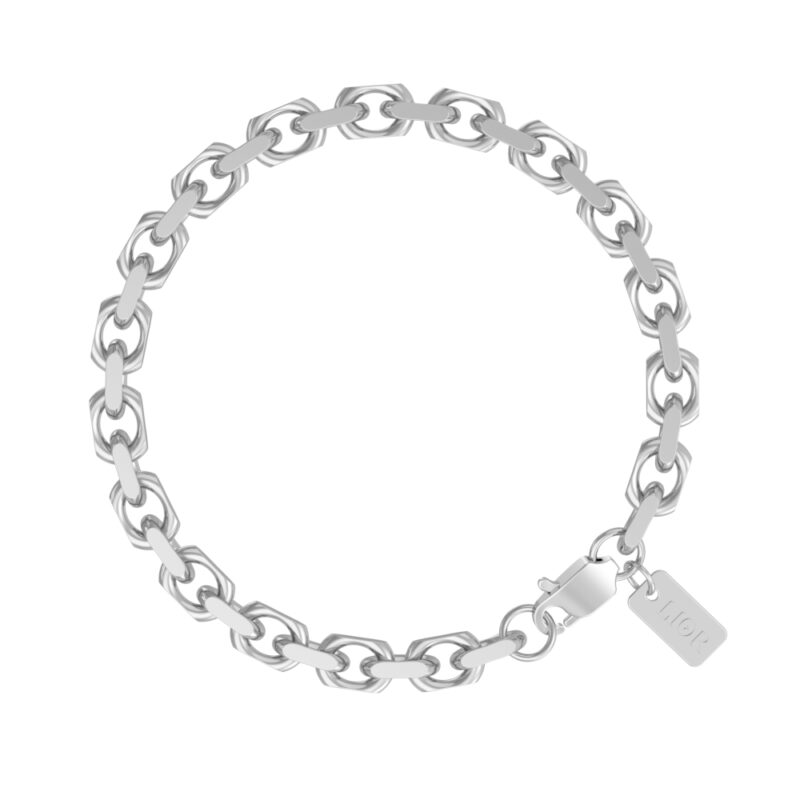 LIOR Lucien Bracelet in 925 sterling silver - top view
